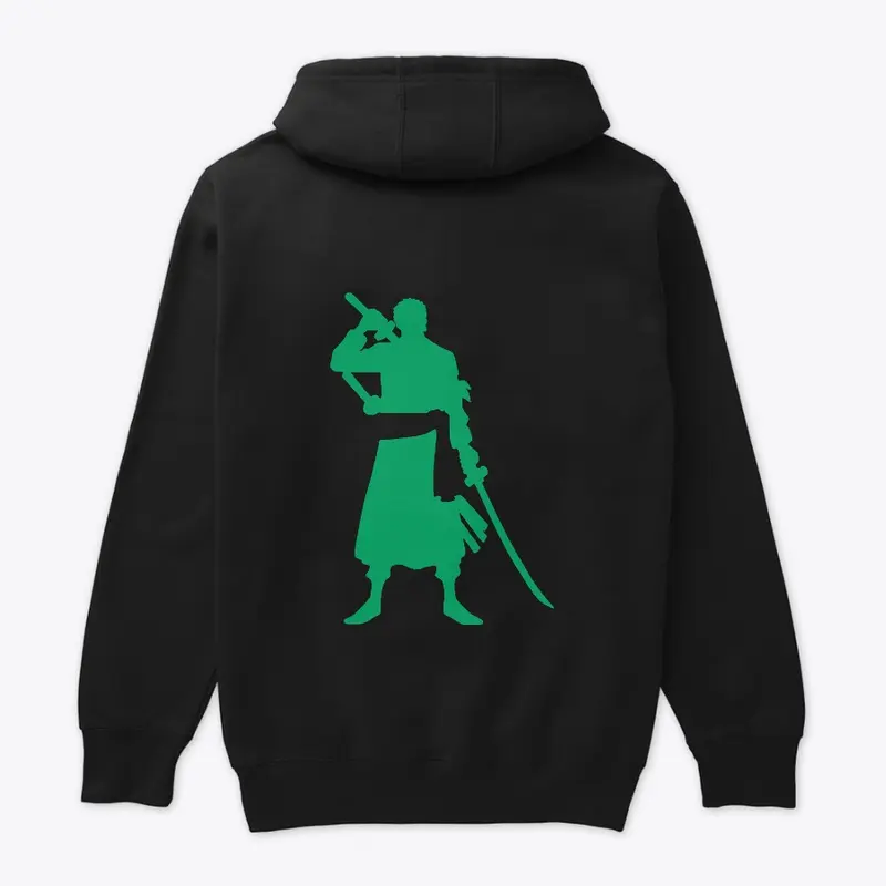 Green Zoro Vector Hoodie